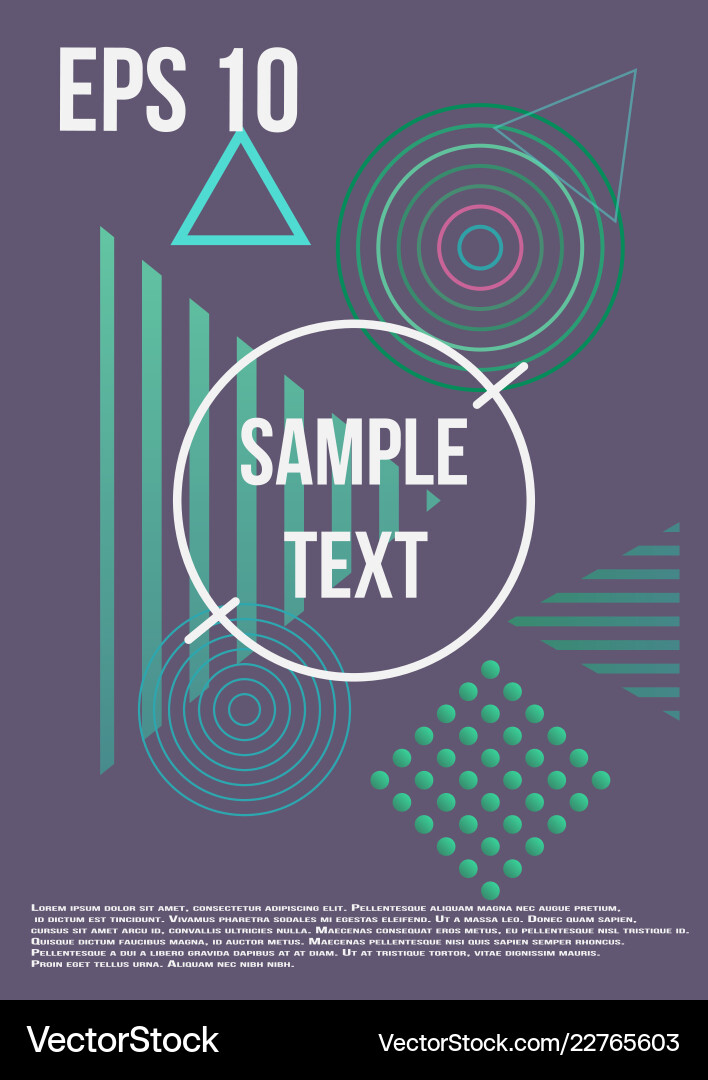 Minimum geometric coverage Vector Image