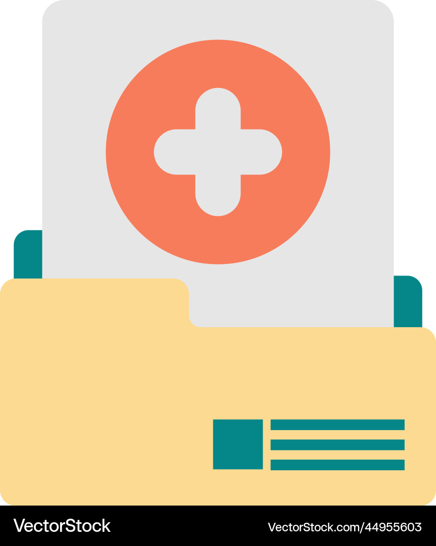 Report and plus sign in minimal style Report and plus sign in minimal style Vector Image