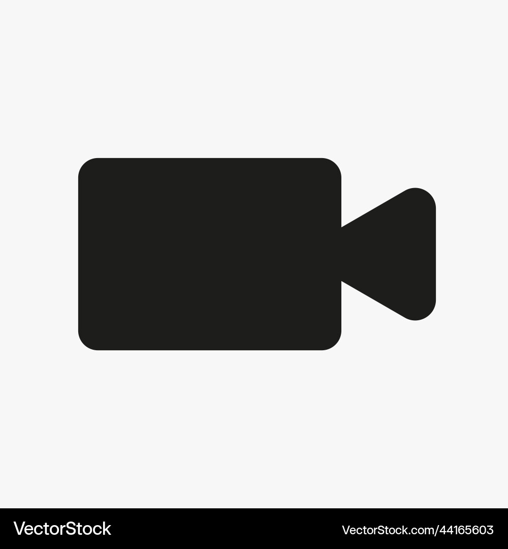 Video icon template for web computer and mobile Vector Image