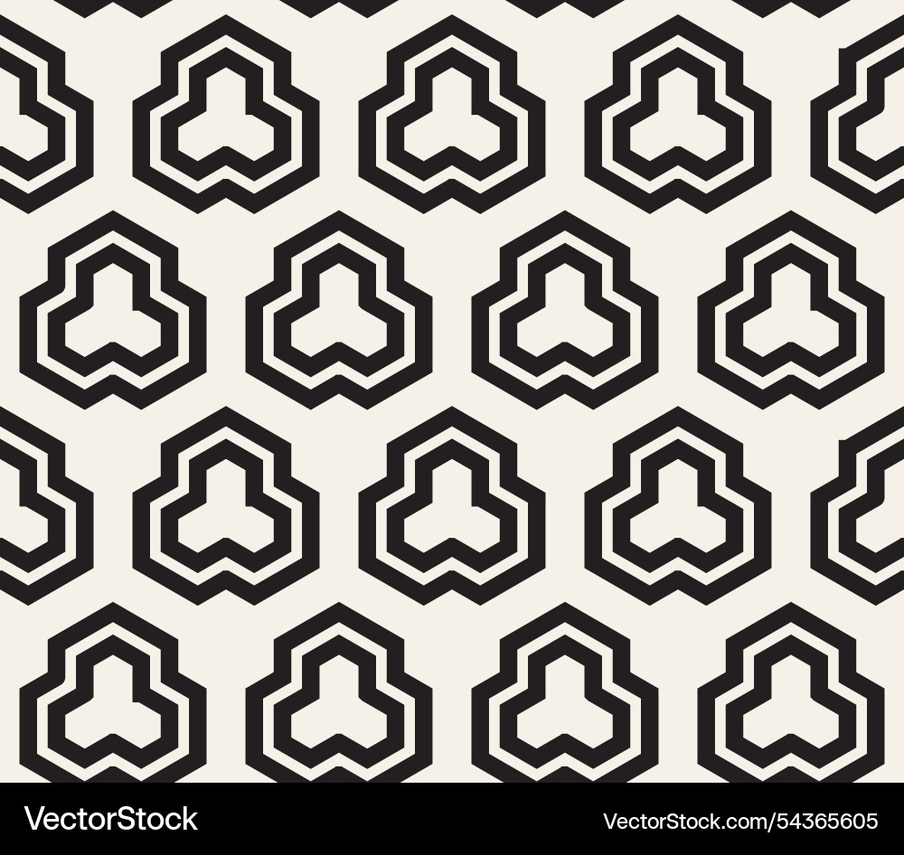 Seamless pattern repeating geometric elements Seamless pattern repeating geometric elements vector image