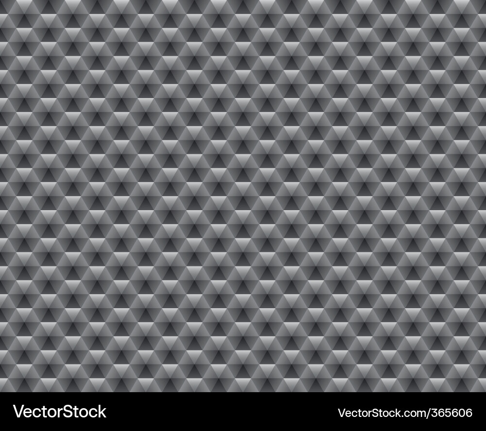 Geometric Gray Triangle Pattern Vector Image