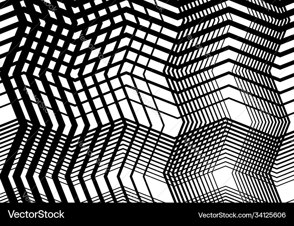 Geometric structure angular angled lines stripes Vector Image