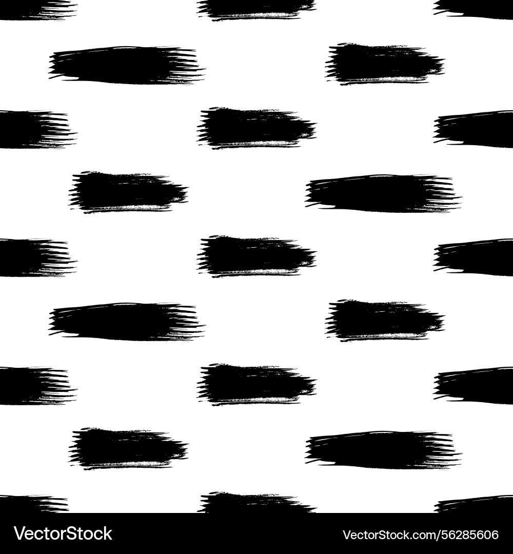 Seamless pattern with hand drawn scribble smears Seamless pattern with hand drawn scribble smears vector image