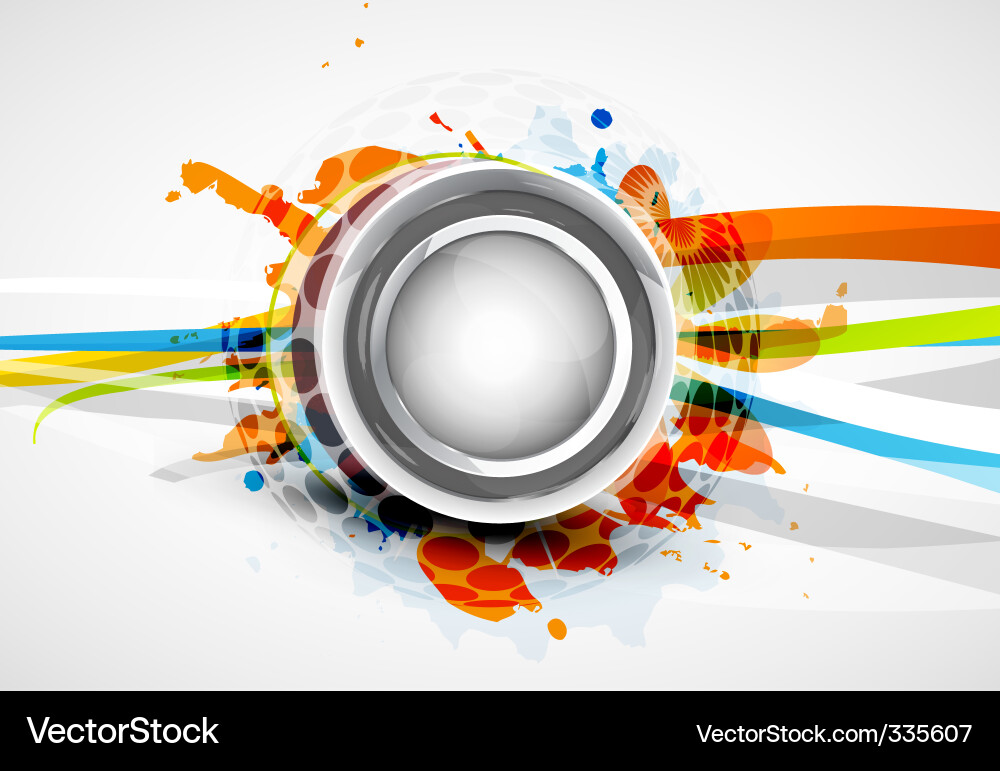 Abstract Tech Background Vector Image