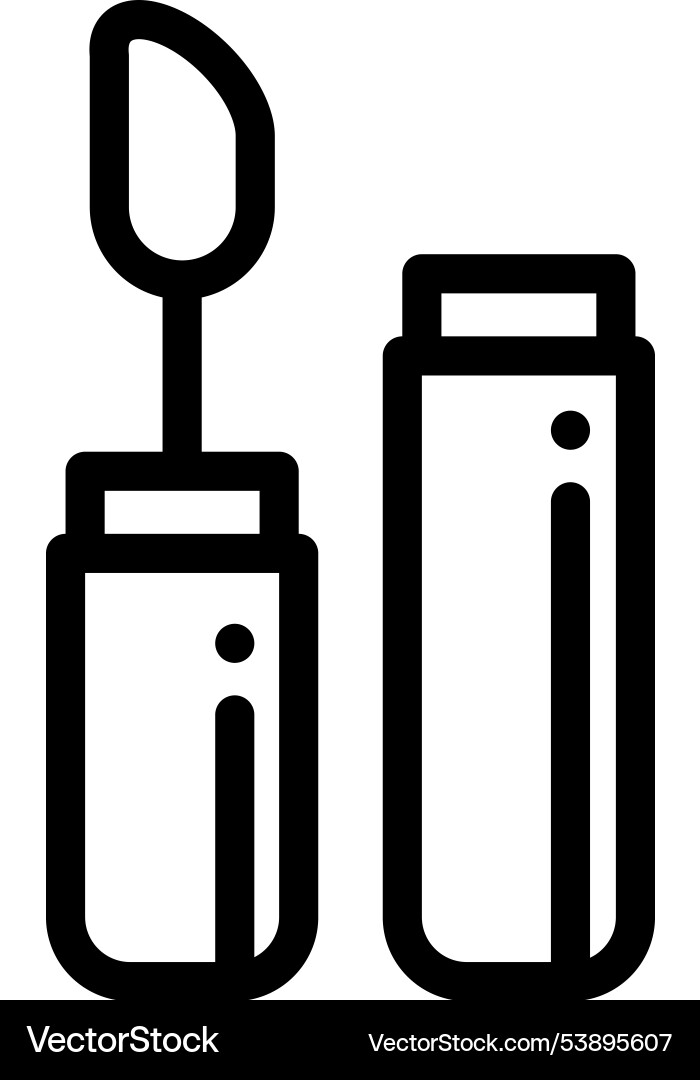 Glove icon thin linear style design isolated Glove icon thin linear style design isolated vector image