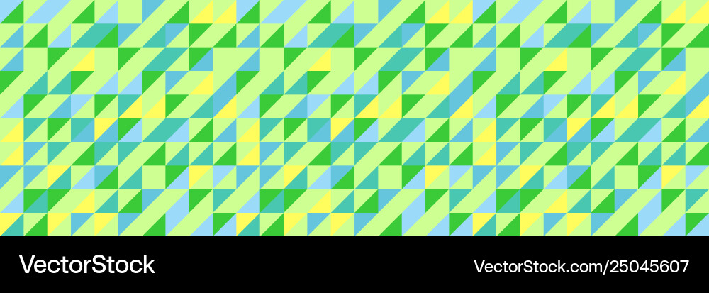 Seamless geometric triangle pattern abstract Vector Image