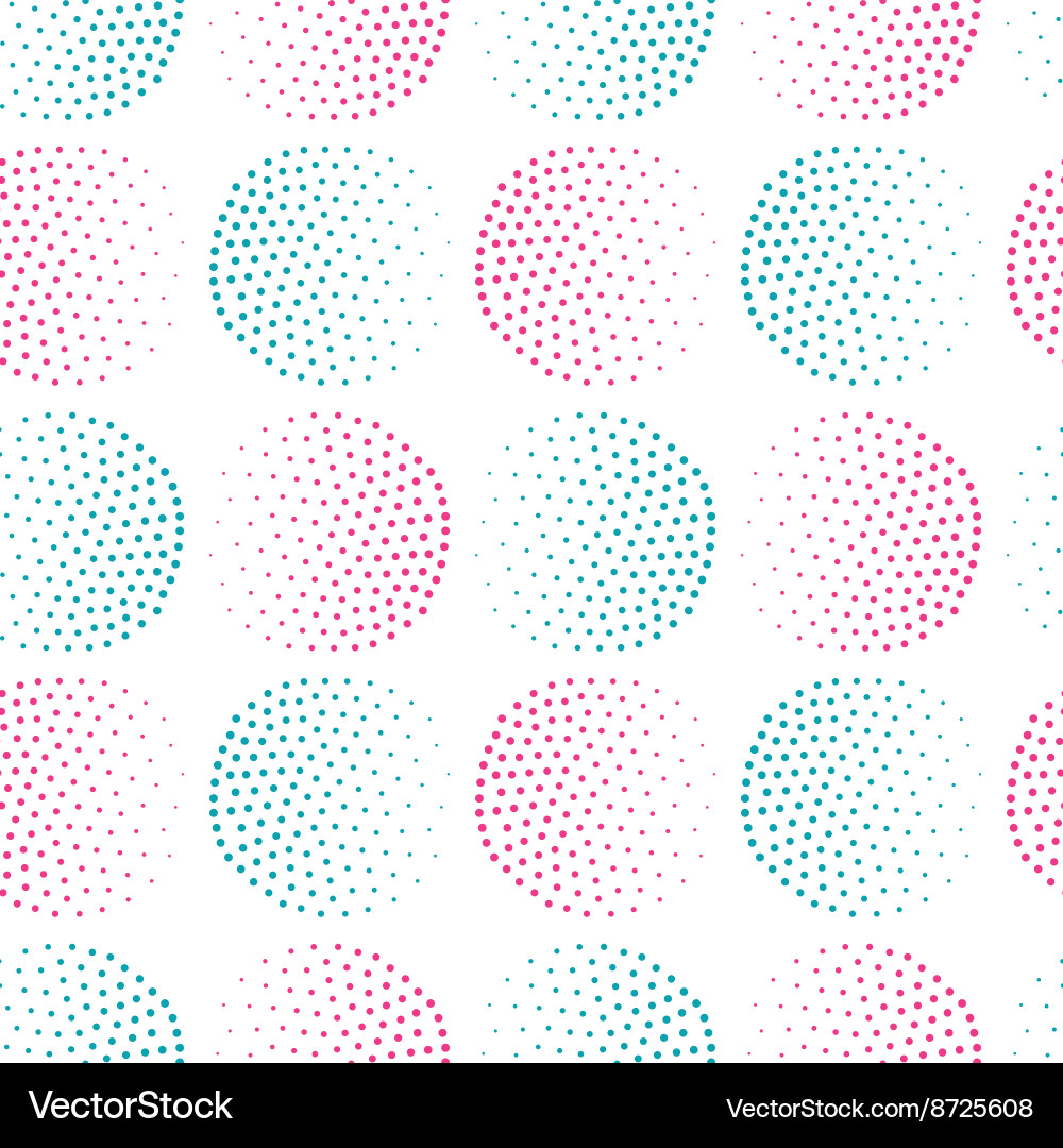 Abstract Geometric Circle Pattern vector image