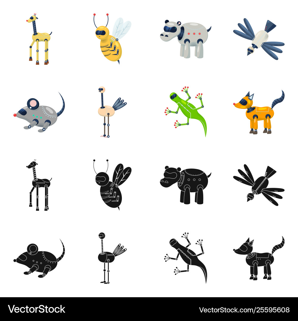 Isolated object toy and science logo Vector Image