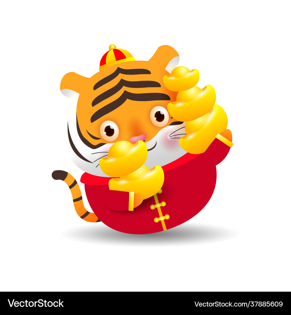 Happy chinese new year 2022 greeting card Happy chinese new year 2022 greeting card vector image