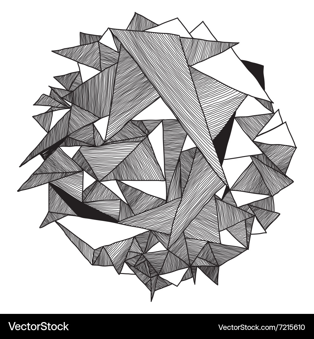 Geometric Pattern Background vector image
