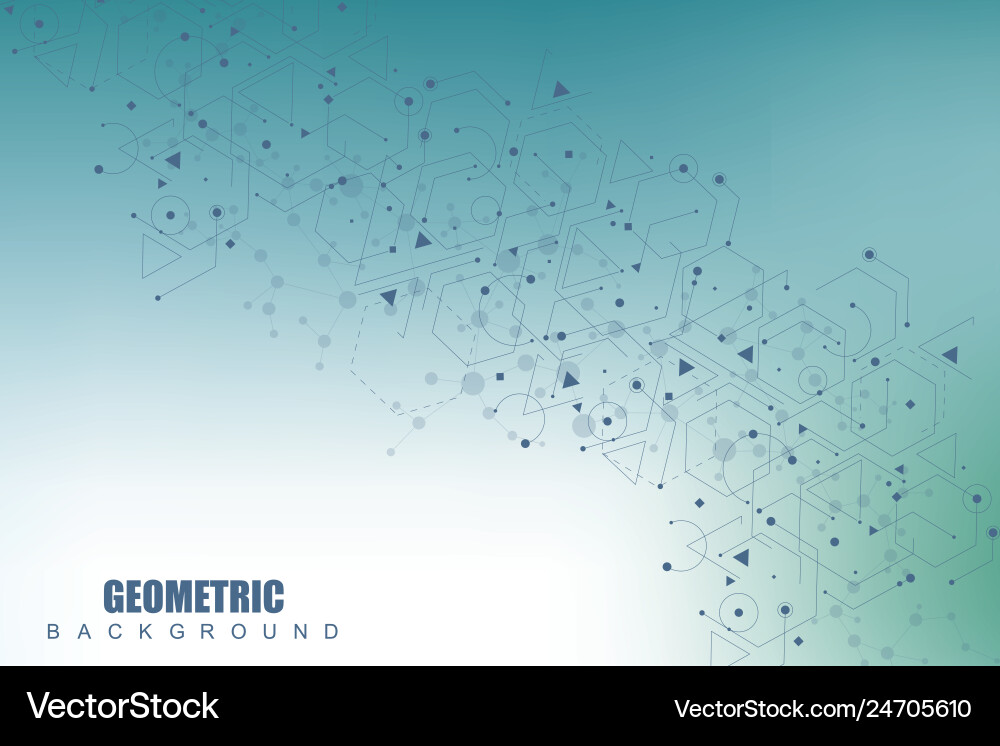 Science network pattern connecting lines and dots Science network pattern connecting lines and dots Vector Image