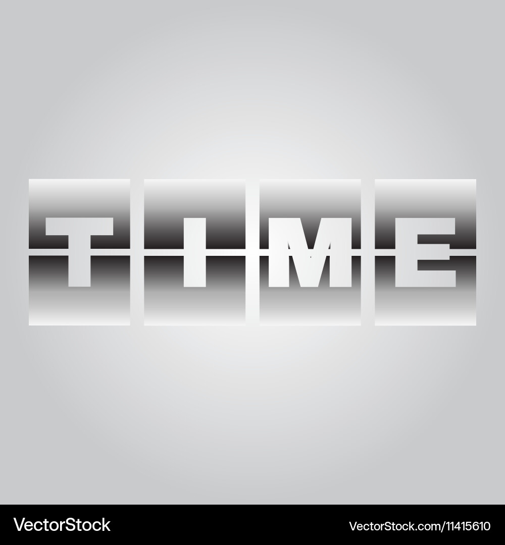 Time icon and watch timer symbol ui web Vector Image