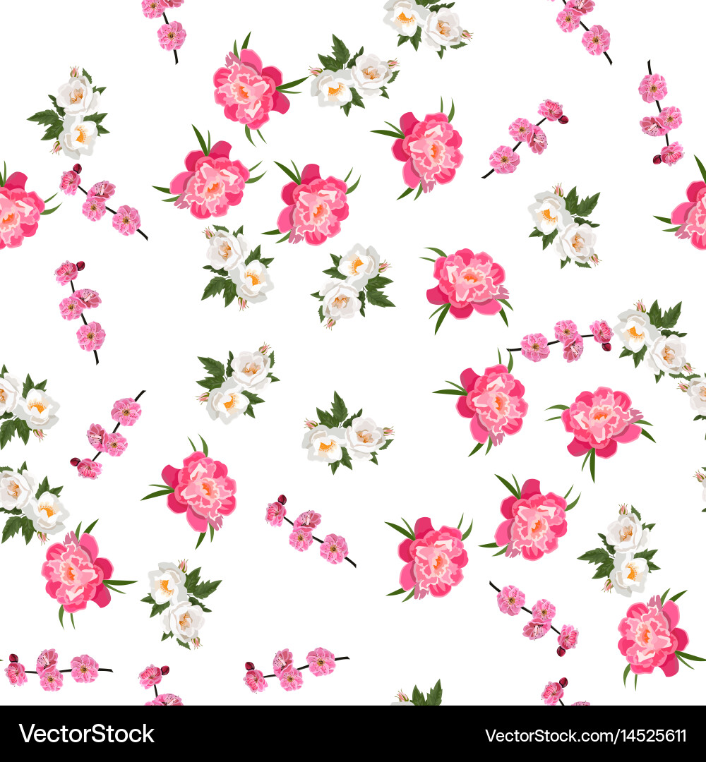Bouquet of roses Vector Image