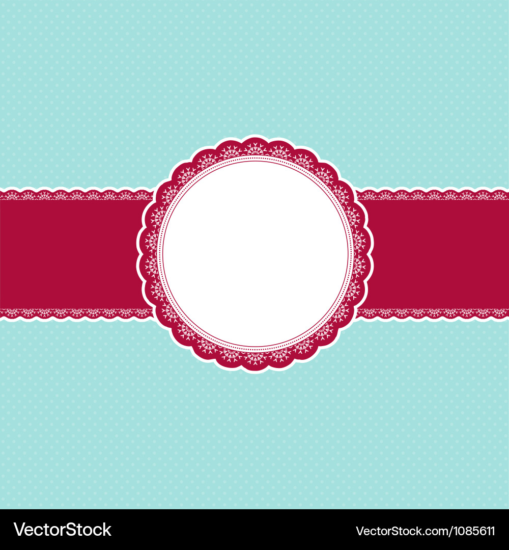 Retro Christmas Dot Background Vector Image