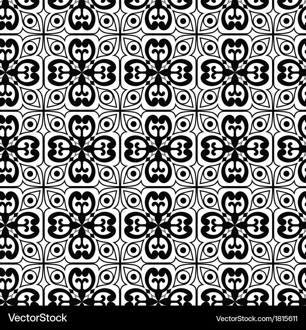 Seamless texture with gothic elements Vector Image