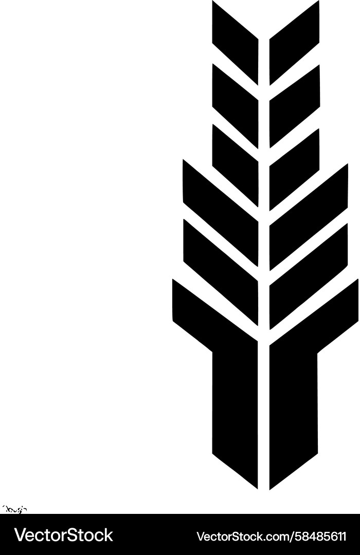 Symmetrical Arrow Pattern Vector Image