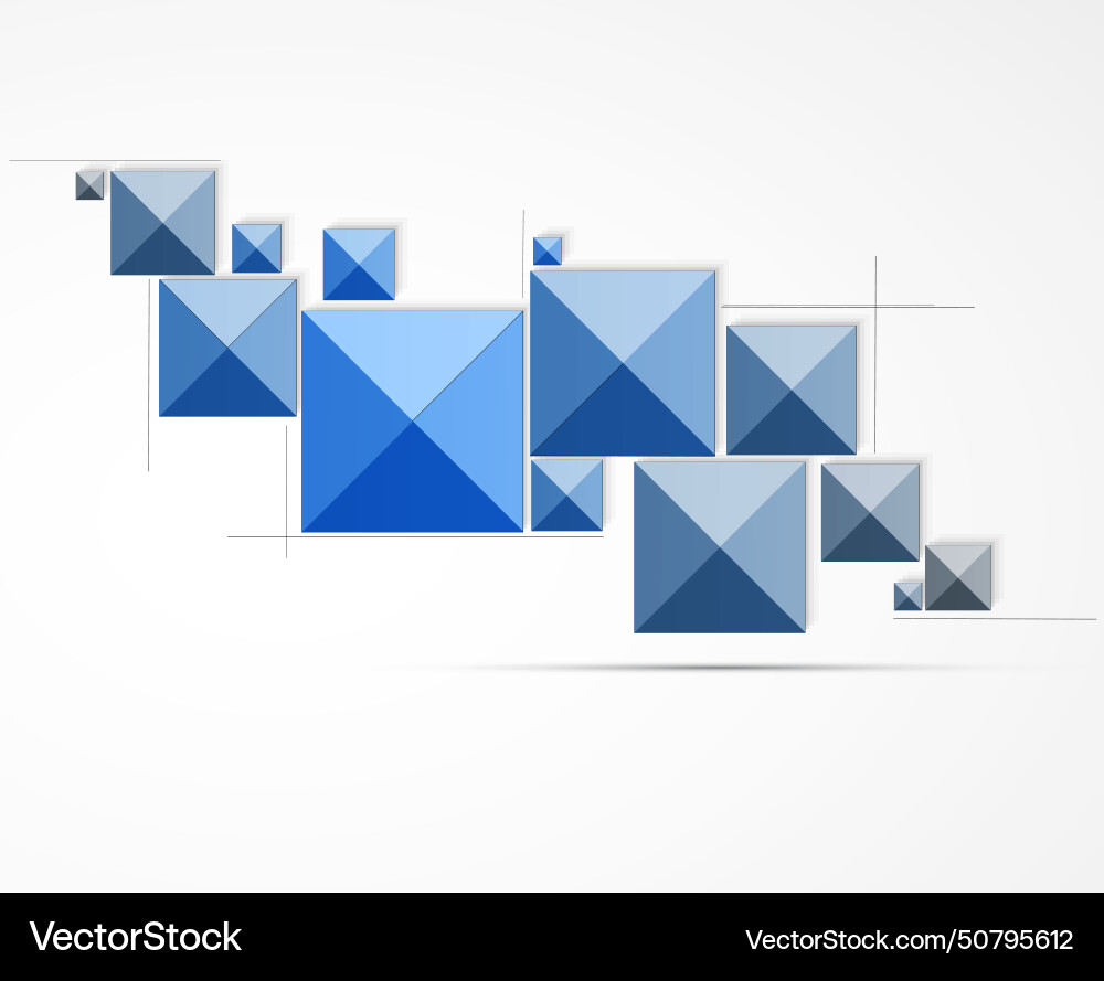 Abstract retro digital computer technology Vector Image