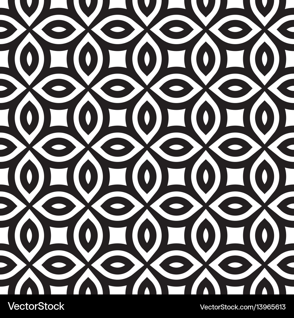 Geometric Grid Pattern Vector Image