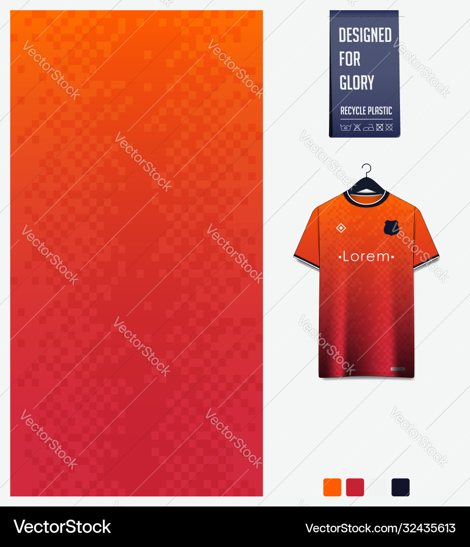 Orange Gradient Abstract Pattern vector image