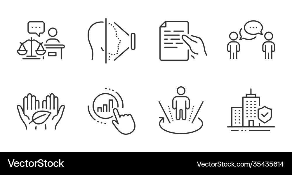 Augmented reality graph chart and hold document Augmented reality graph chart and hold document Vector Image