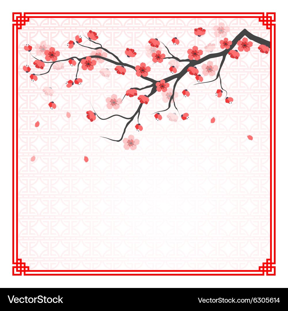 Cherry Blossom Frame Template Royalty Free Vector Image cherry-blossom-frame-template-royalty-free-vector-image