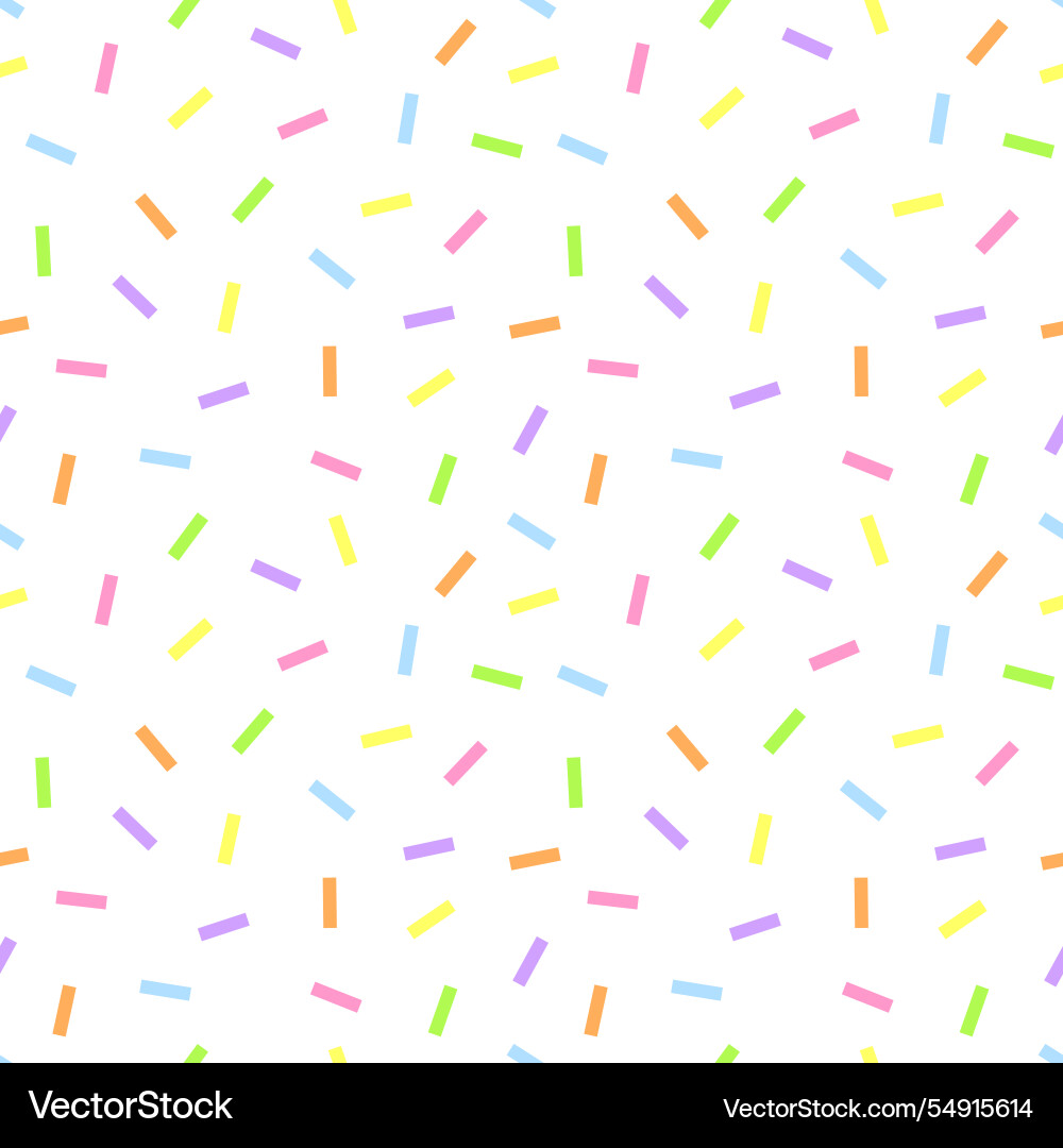 Colorful line abstract seamless pattern background vector image