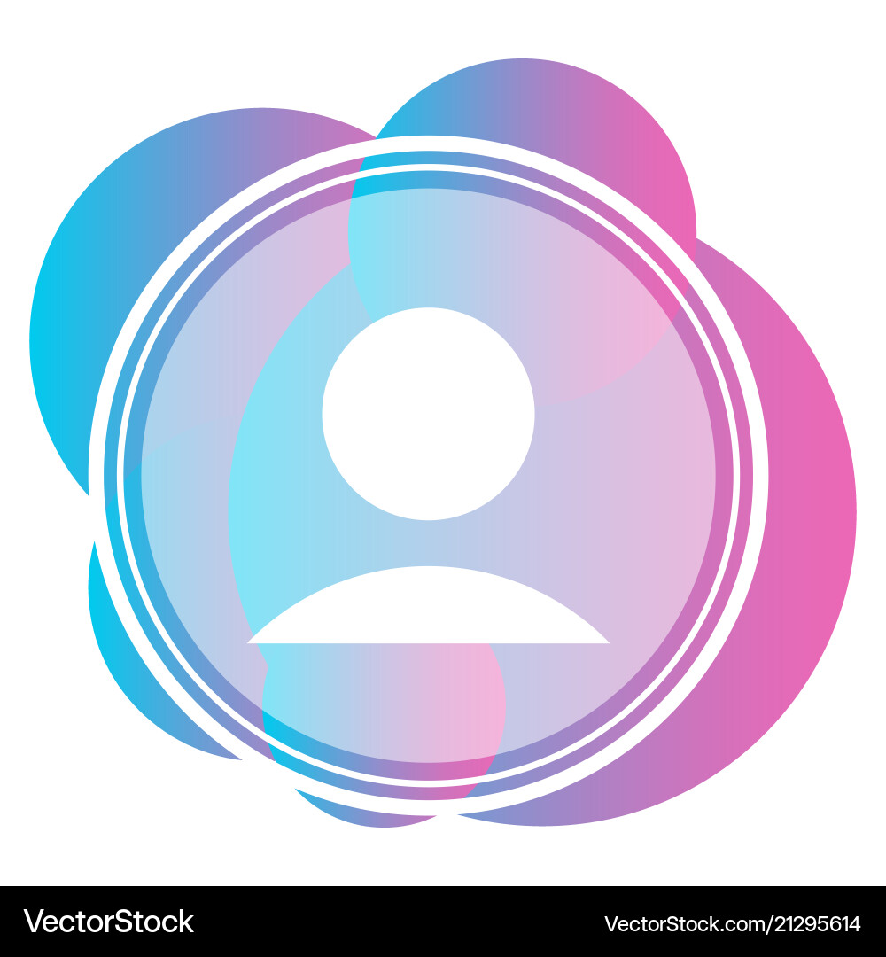 User profile sign web icon with check mark glyph User profile sign web icon with check mark glyph Vector Image