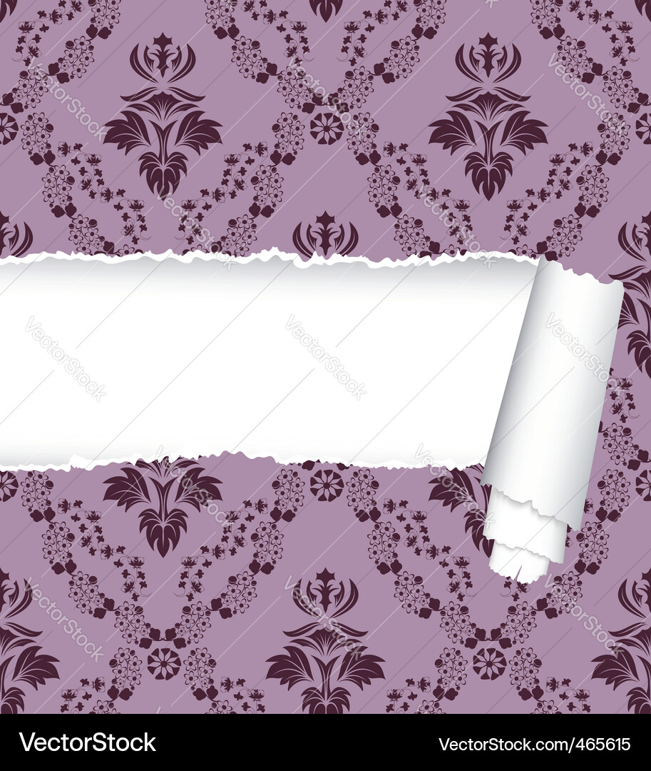 Damask pattern Vector Image