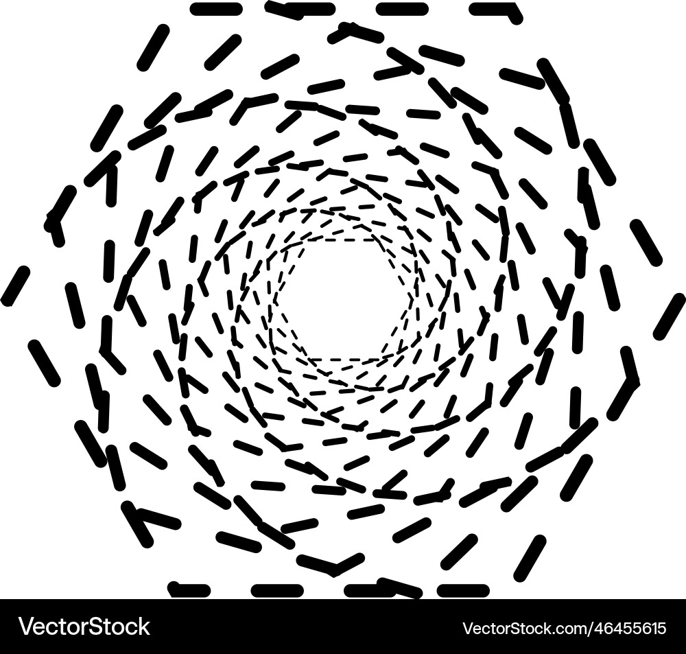 Dynamic hexagon shape Vector Image