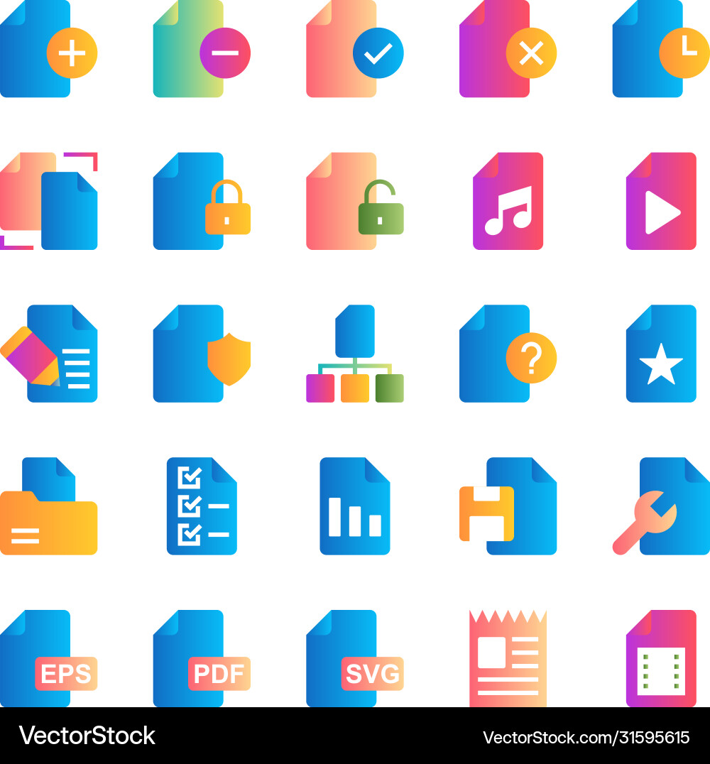 Files -2 Files -2 Vector Image