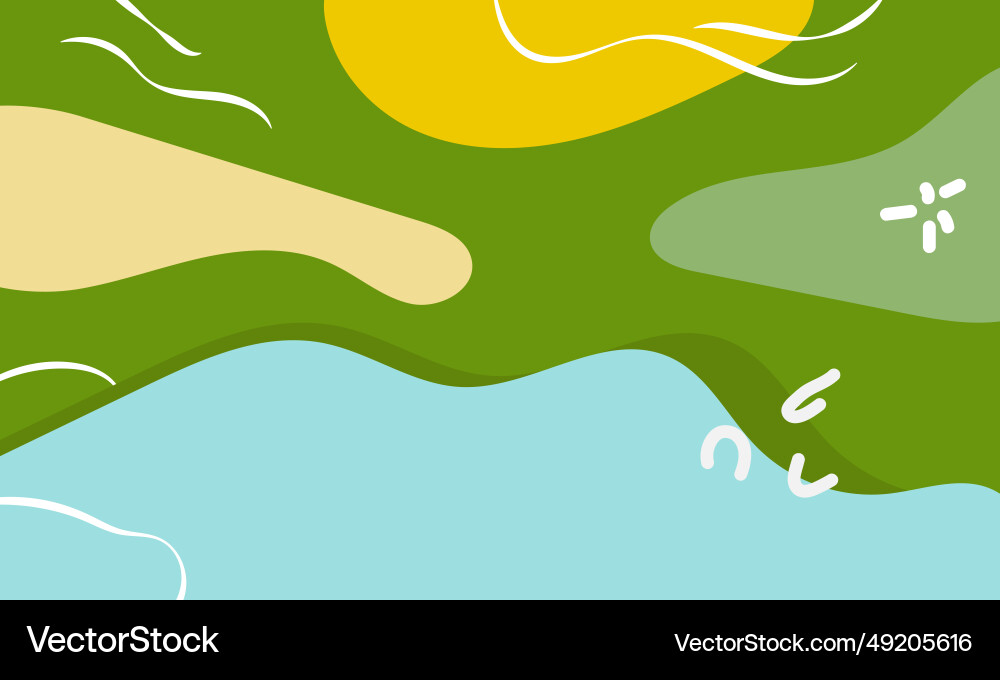 Flat abstract hand drawn shapes line background Flat abstract hand drawn shapes line background Vector Image