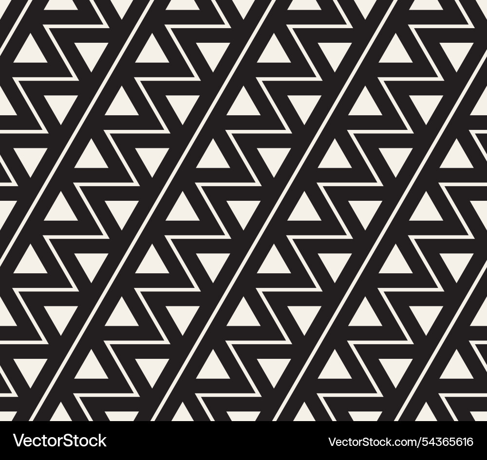 Seamless pattern repeating geometric elements Vector Image