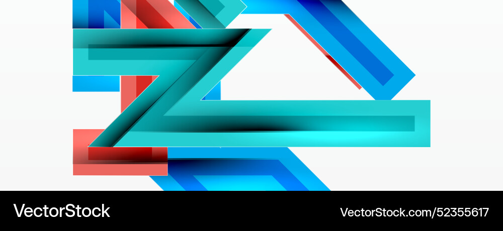 Line zig zag dynamic geometric abstract background Line zig zag dynamic geometric abstract background vector image
