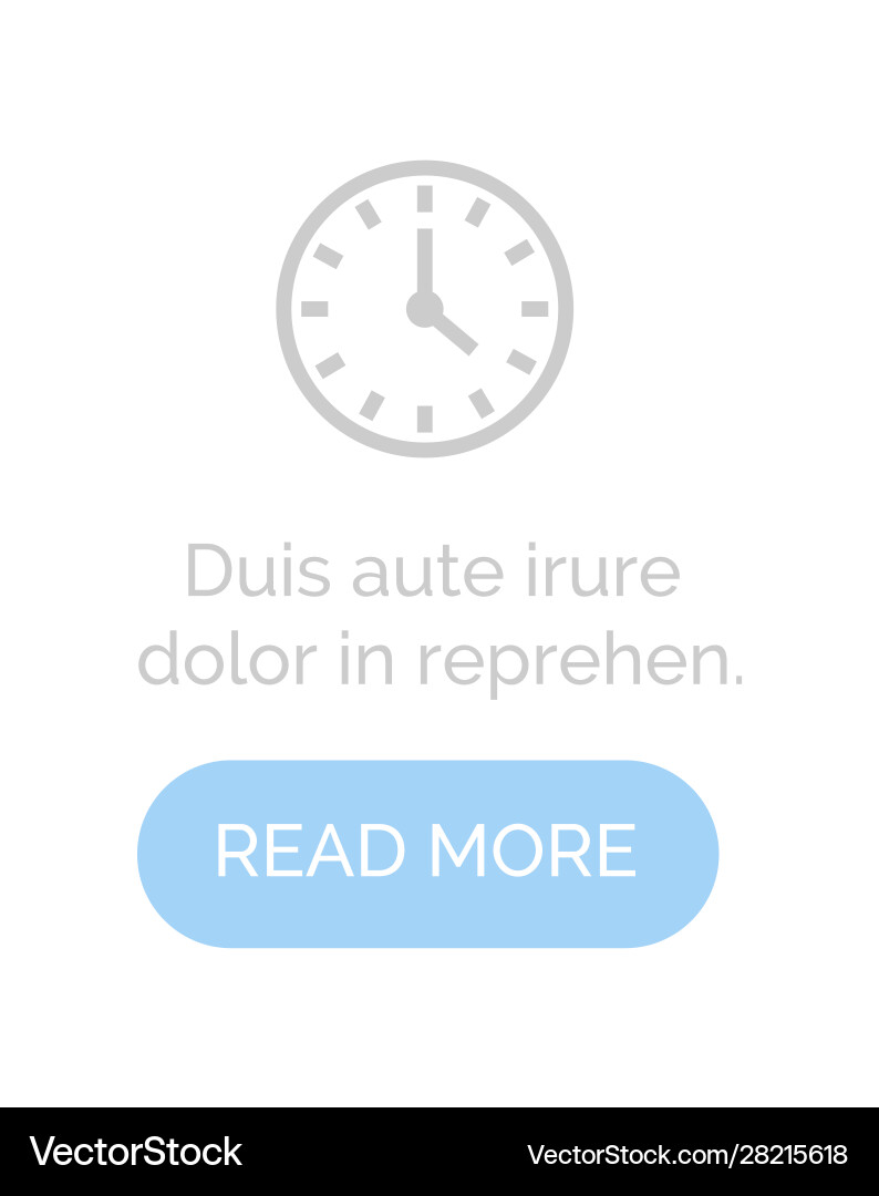 Clock with hands showing time and deadlines web Clock with hands showing time and deadlines web Vector Image