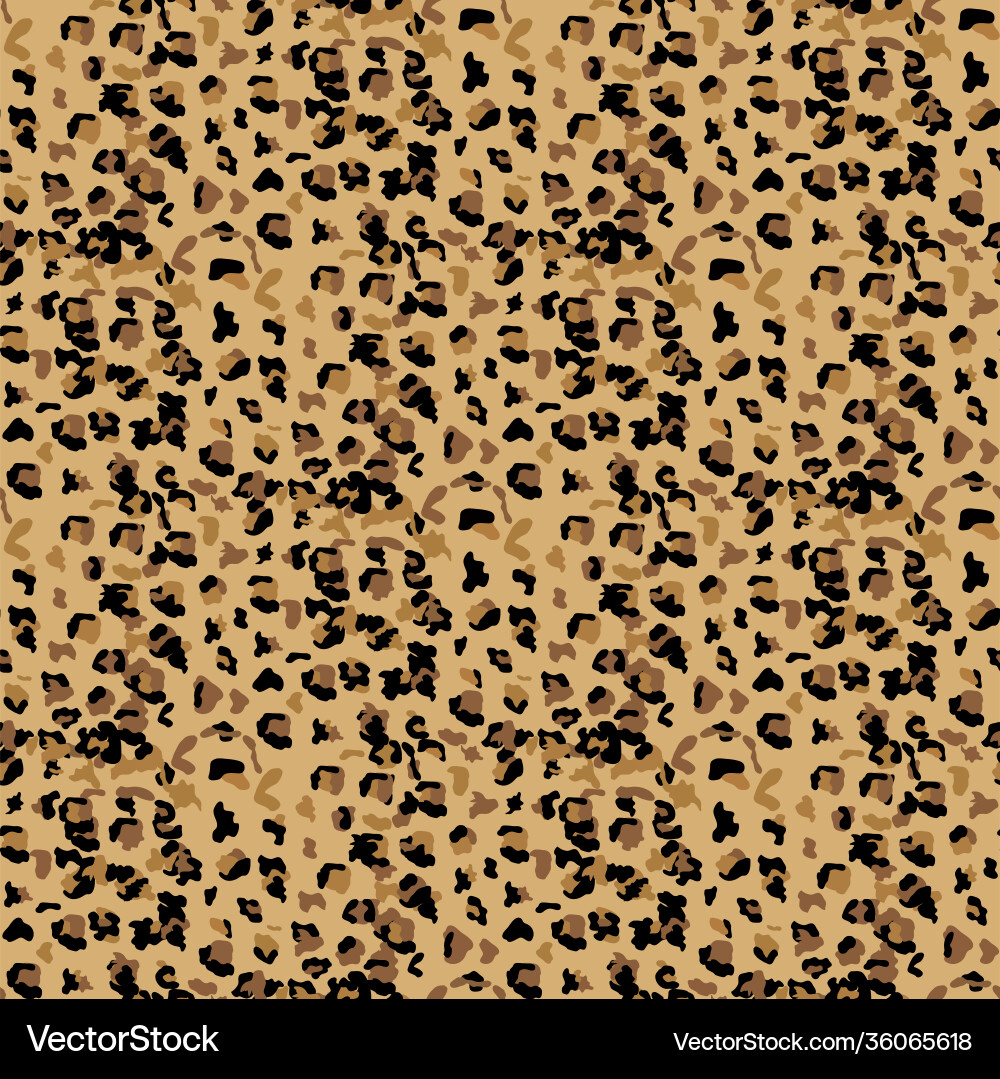 Leopard seamless pattern design background Leopard seamless pattern design background Vector Image