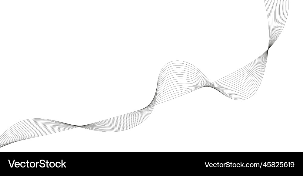 Abstract wave element for design digital Vector Image