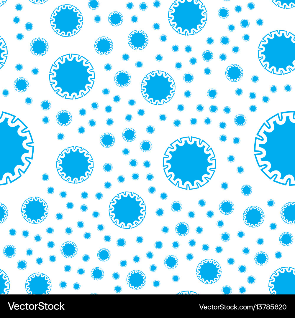Abstract circle seamless pattern Vector Image