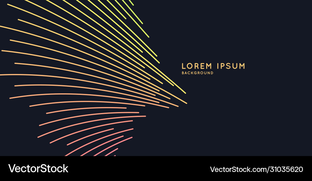 Dynamic Wave Abstract Background vector image