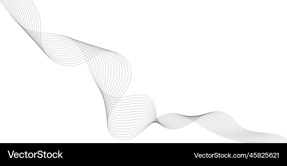 Abstract wave element for design digital Abstract wave element for design digital Vector Image