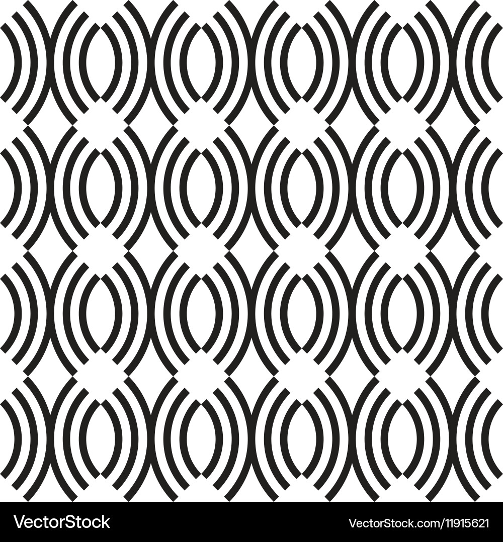 Geometric Repeating Pattern Vector Image