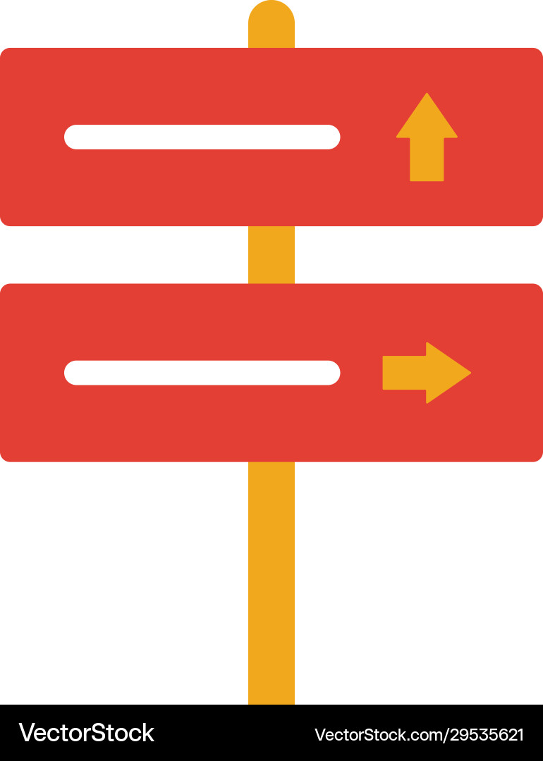 Pointer icon simple element from tourism icons Vector Image