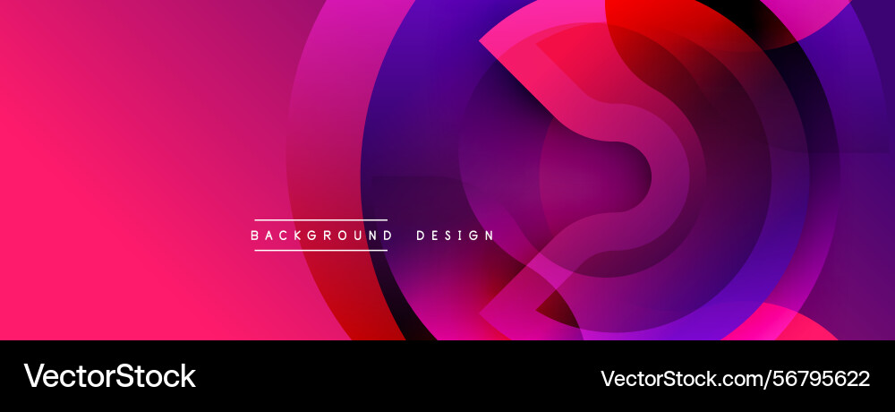 Abstract vibrant layers create dynamic Abstract vibrant layers create dynamic vector image