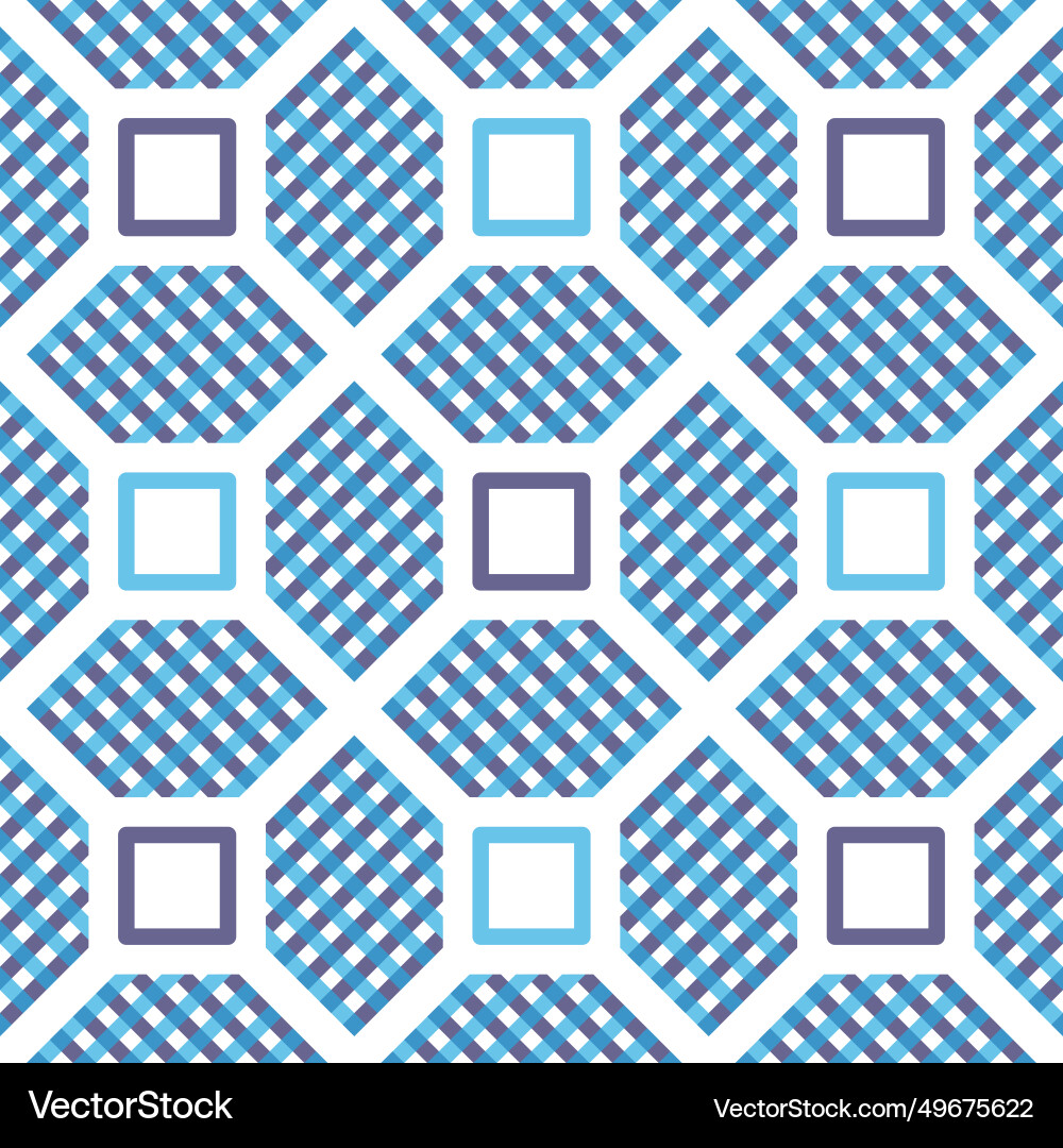 Linear cross woven pattern Vector Image