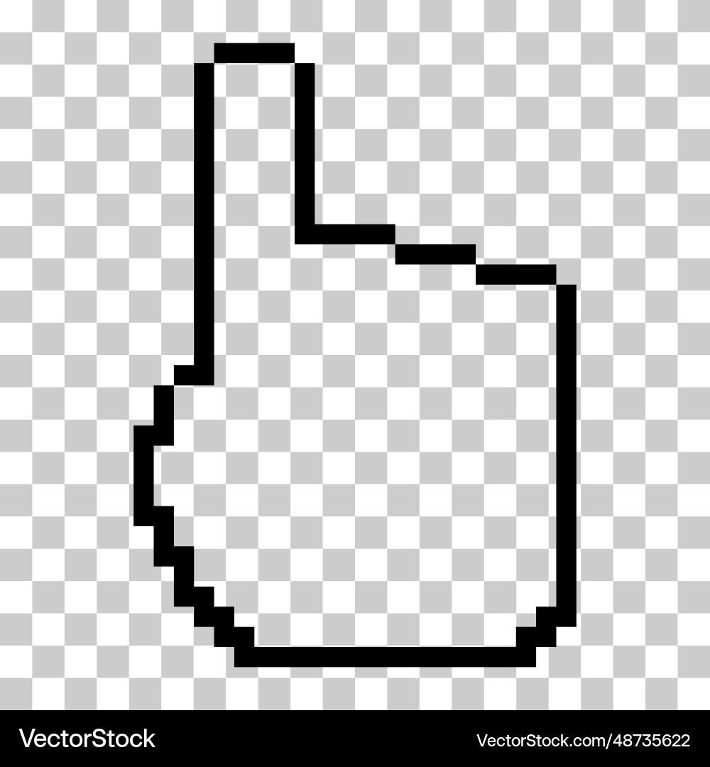Maus Cursor Pixel-Symbol-Web klicken Symbol Computer Maus Cursor Pixel-Symbol-Web klicken Symbol Computer Vektorbild