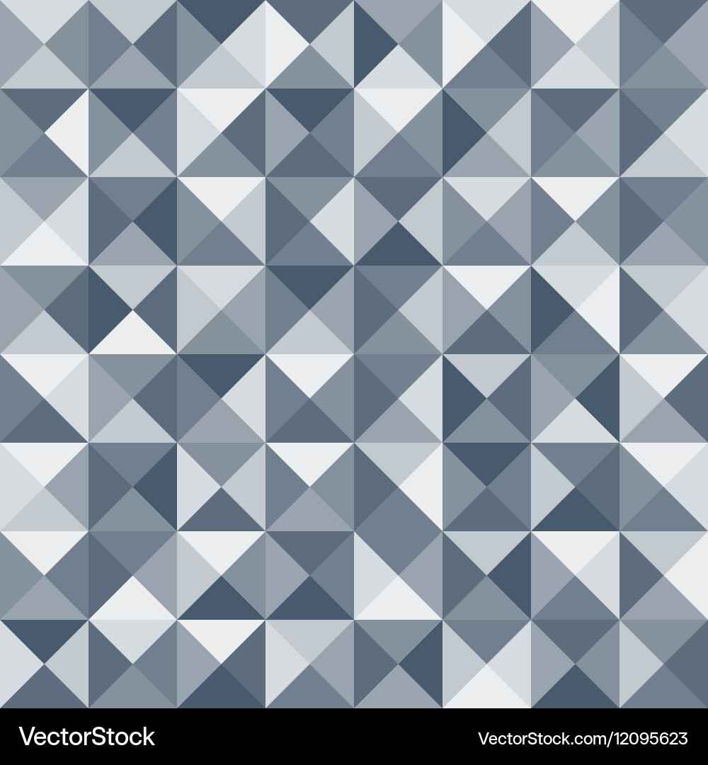Abstract triangle seamless pattern Vector Image