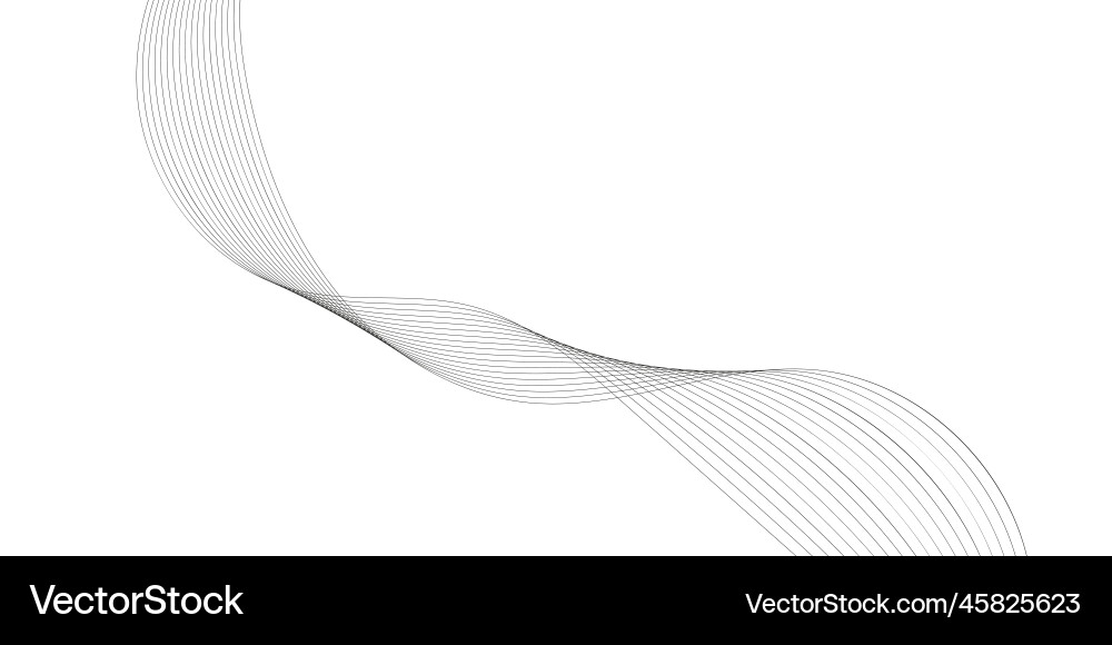Abstract wave element for design digital Vector Image