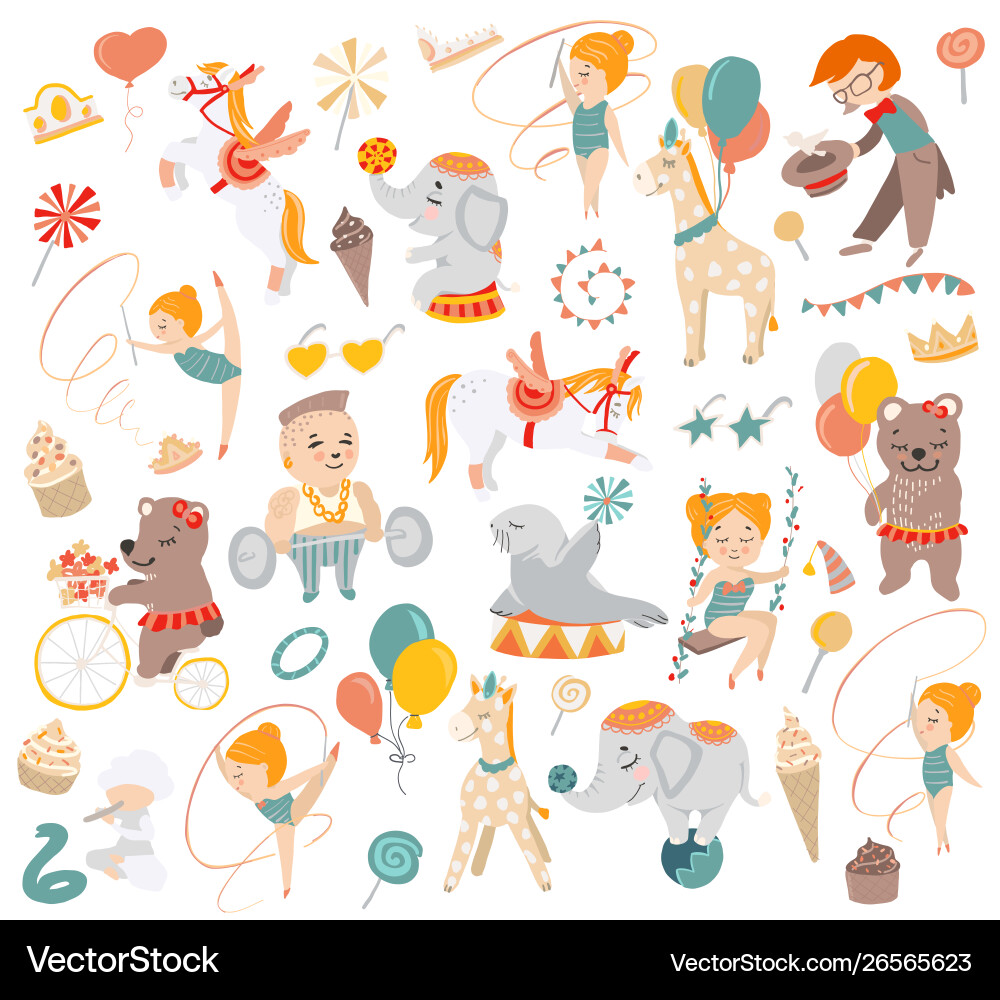 Circus Royalty Free Vector Image - VectorStock