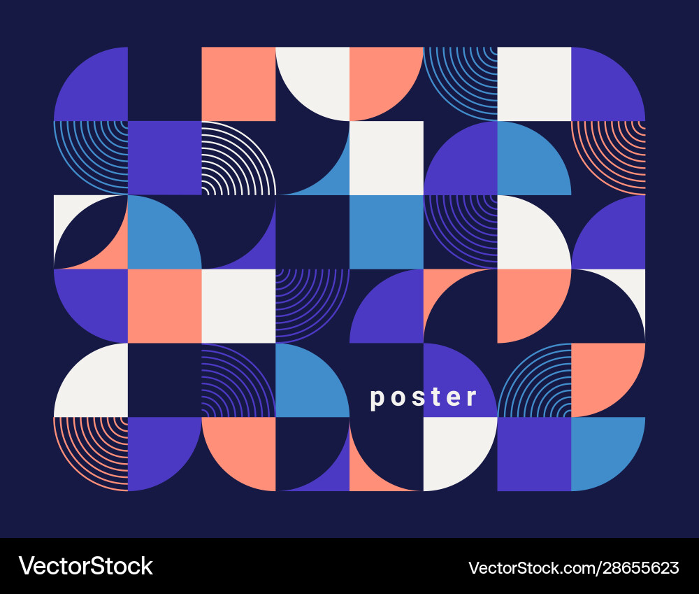 Geometric Abstract Pattern vector image