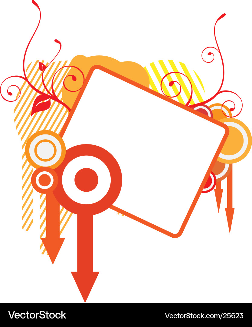 Swirl Decorative Element Vector Image