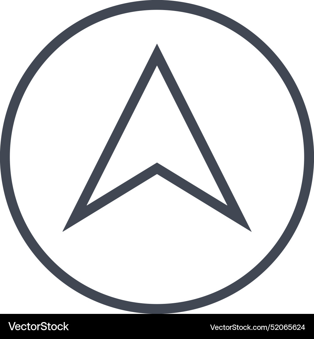 Upload outline icon symbol image Upload outline icon symbol image Vector Image
